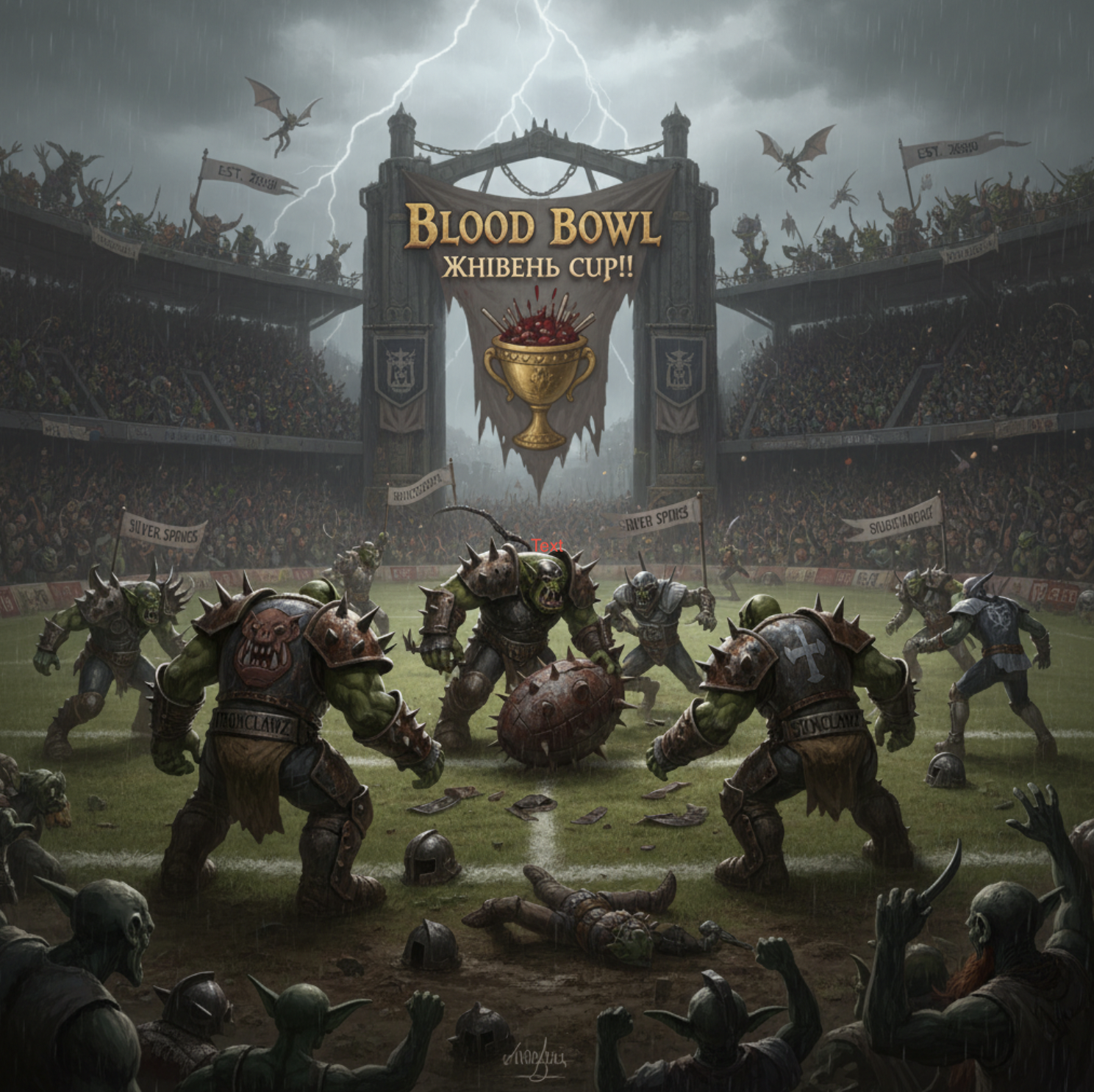 Blood Bowl Жнiвень Cup!!!